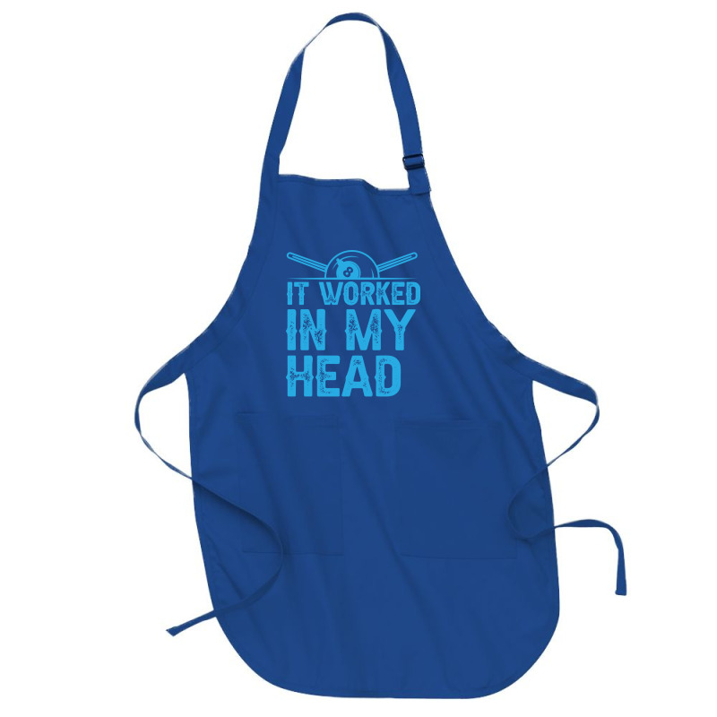 Billiards Funny Pool Quote Full-length Apron | Artistshot