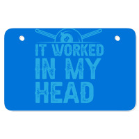 Billiards Funny Pool Quote Atv License Plate | Artistshot