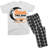 A Game Of Pool From The Zone Men's T-shirt Pajama Set | Artistshot