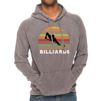 Billiards Retro Sunset Design Vintage Hoodie | Artistshot