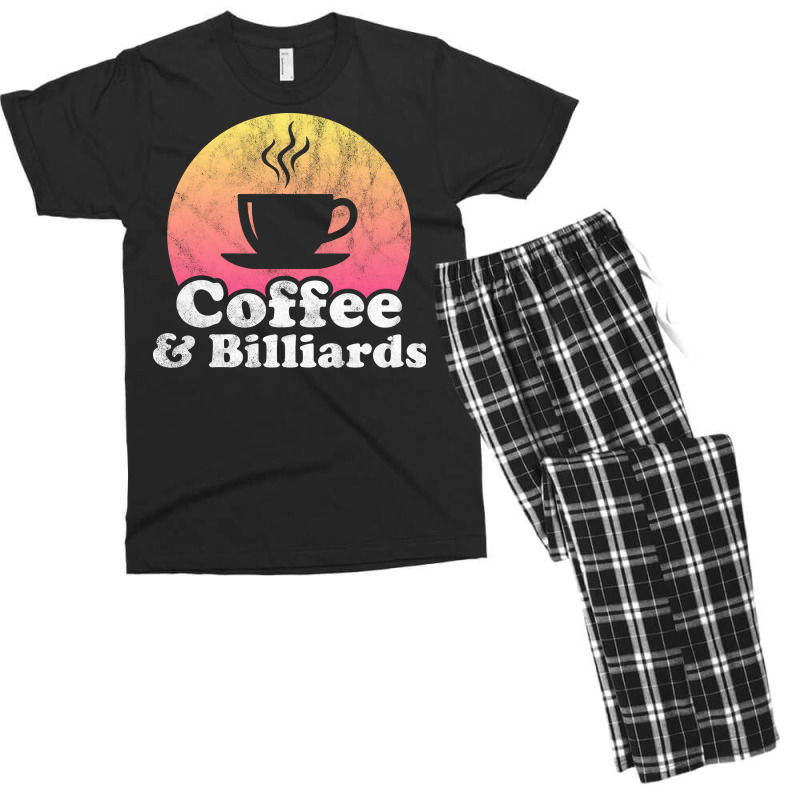 Coffee And Billiards Men's T-shirt Pajama Set | Artistshot