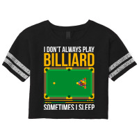 Funny Billiards Saying Design 3 Scorecard Crop Tee | Artistshot