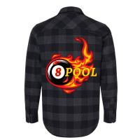 Funny Billiard 8 Ball Pool Billiard Player Flannel Shirt | Artistshot