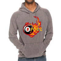 Funny Billiard 8 Ball Pool Billiard Player Vintage Hoodie | Artistshot