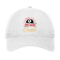 Less Talk More Chalk Adjustable Cap | Artistshot