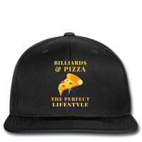 Billiards And Pizza Lifestyle Printed Hat | Artistshot