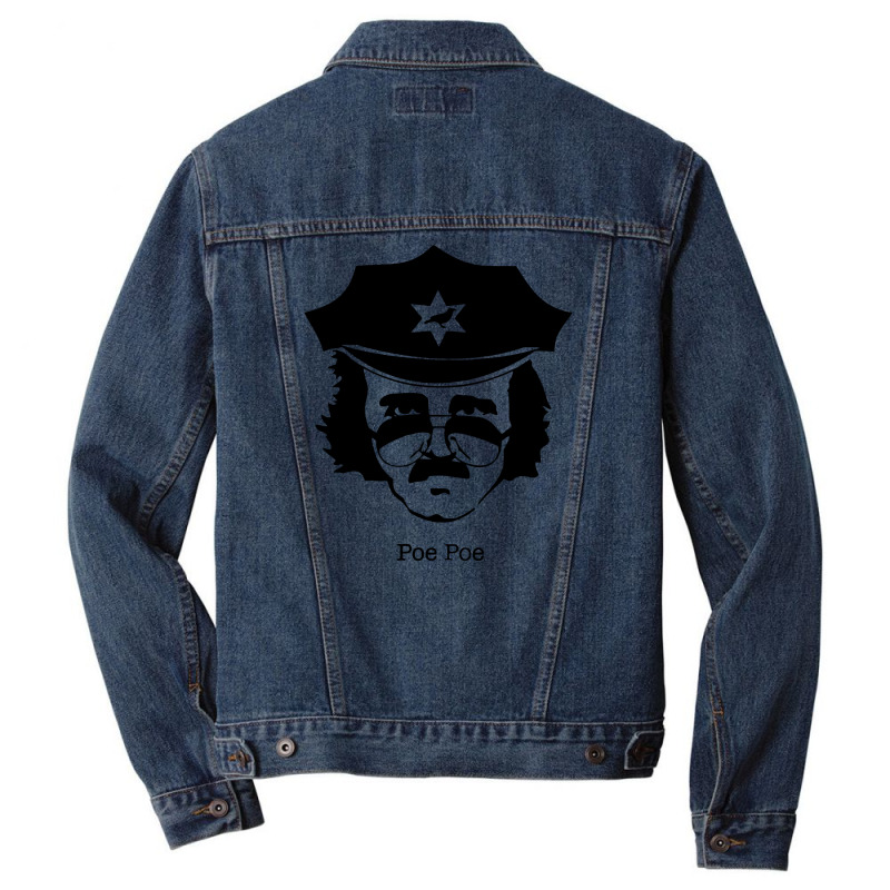 Poe Poe Men Denim Jacket by MilaArt. | Artistshot