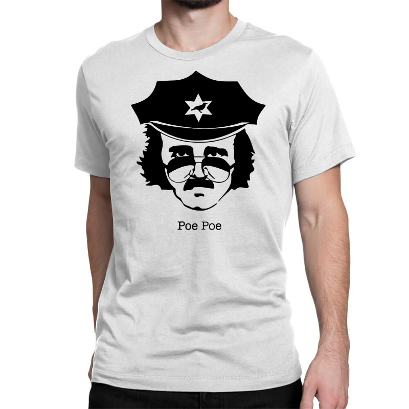 Poe Poe Classic T-shirt by MilaArt. | Artistshot