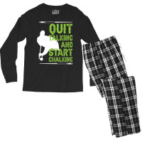 Billiards Pool Player Men's Long Sleeve Pajama Set | Artistshot