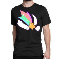 Pastel Shooting Star Ghosts Classic T-shirt | Artistshot