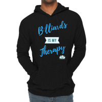 Billiards Is My Therapy Lightweight Hoodie | Artistshot