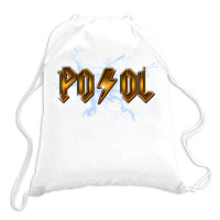 Heavy Metal Pool Drawstring Bags | Artistshot