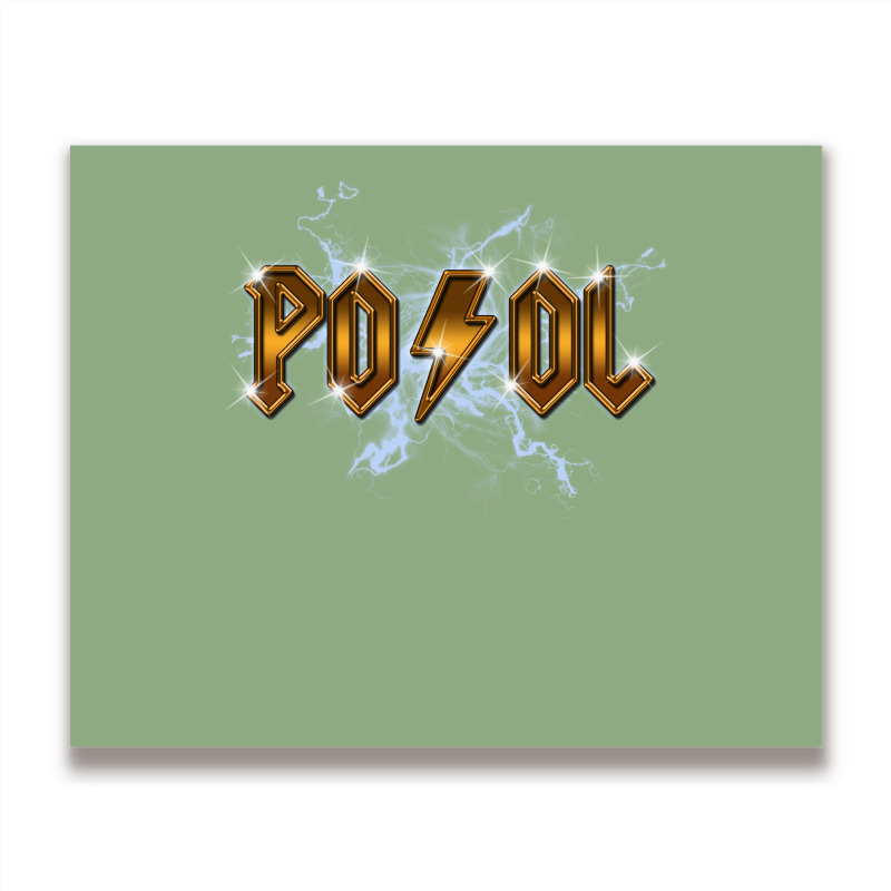 Heavy Metal Pool Metal Print Horizontal | Artistshot