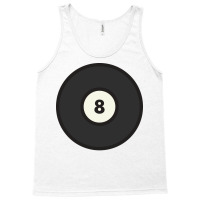 Black Eight 8 Ball Pool Illustration Tank Top | Artistshot