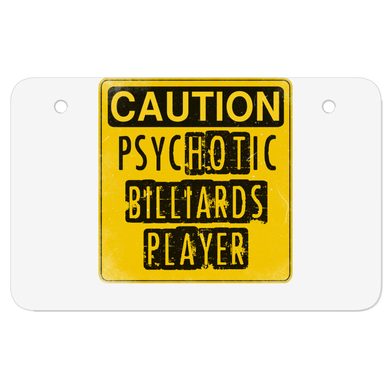 Hot Billiards Playergift For Her Perfect Present F Atv License Plate | Artistshot