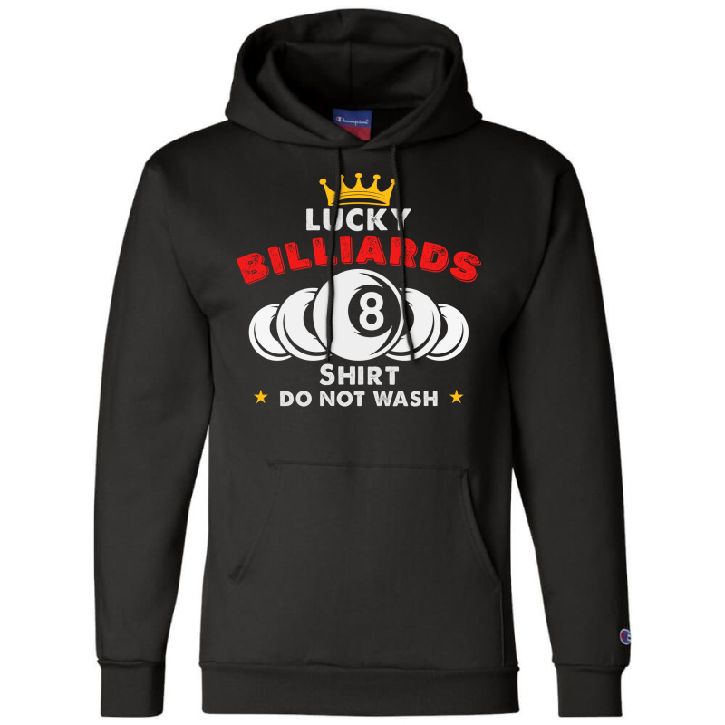 Pool Player Lucky Billiards Champion Hoodie | Artistshot