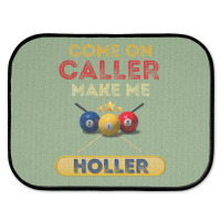 Come On Caller Make Me Holler Funny Bingo Billiard Rear Car Mat | Artistshot