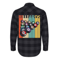 Vintage Billiards Lover Gift Flannel Shirt | Artistshot