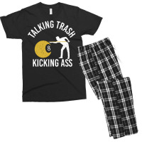 Funny Billiards Saying Design 7 Men's T-shirt Pajama Set | Artistshot