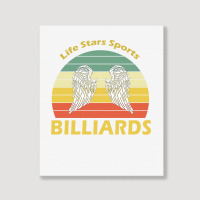 Billiards Sport 1 Portrait Canvas Print | Artistshot