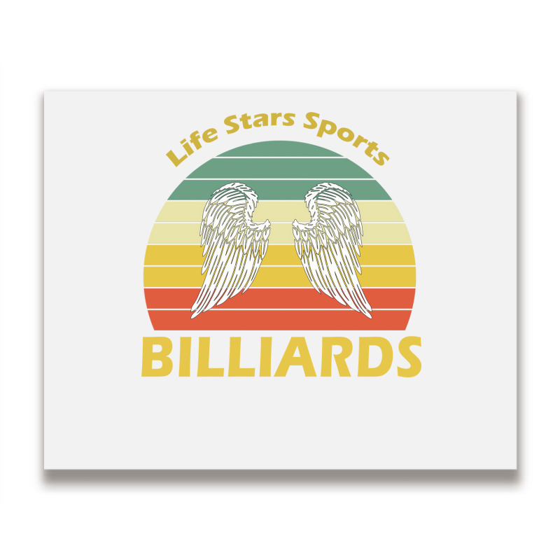 Billiards Sport 1 Metal Print Horizontal | Artistshot