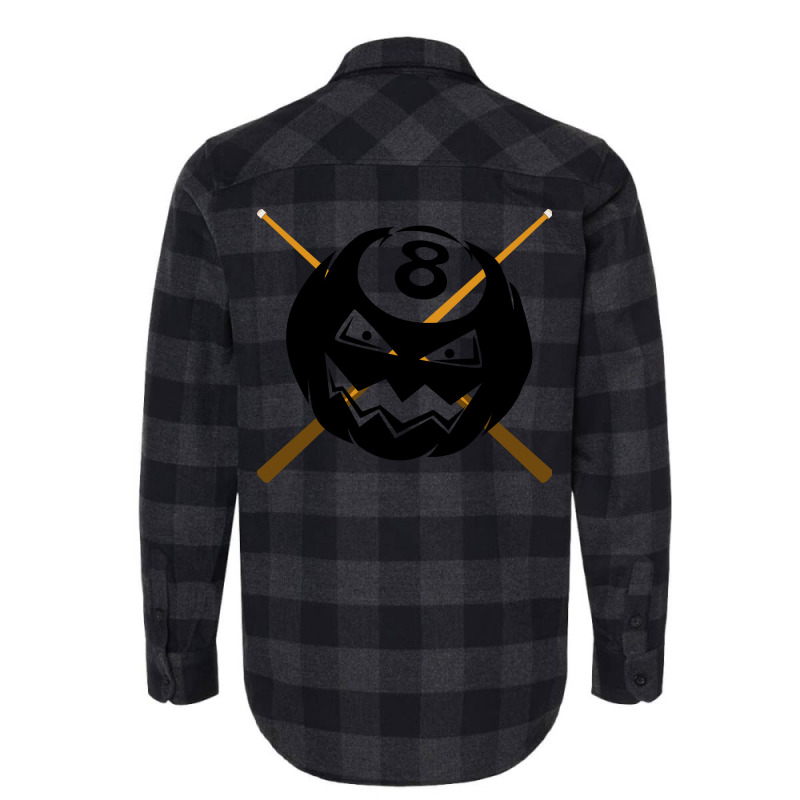 Pumpkin 8 Ball Flannel Shirt | Artistshot