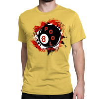 Funny Billiard 8 Ball Pool Billiard Player 3 Classic T-shirt | Artistshot