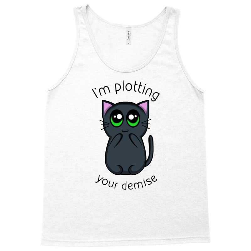 Plotting Your Demise Tank Top by MilaArt. | Artistshot