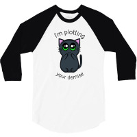 Plotting Your Demise 3/4 Sleeve Shirt | Artistshot