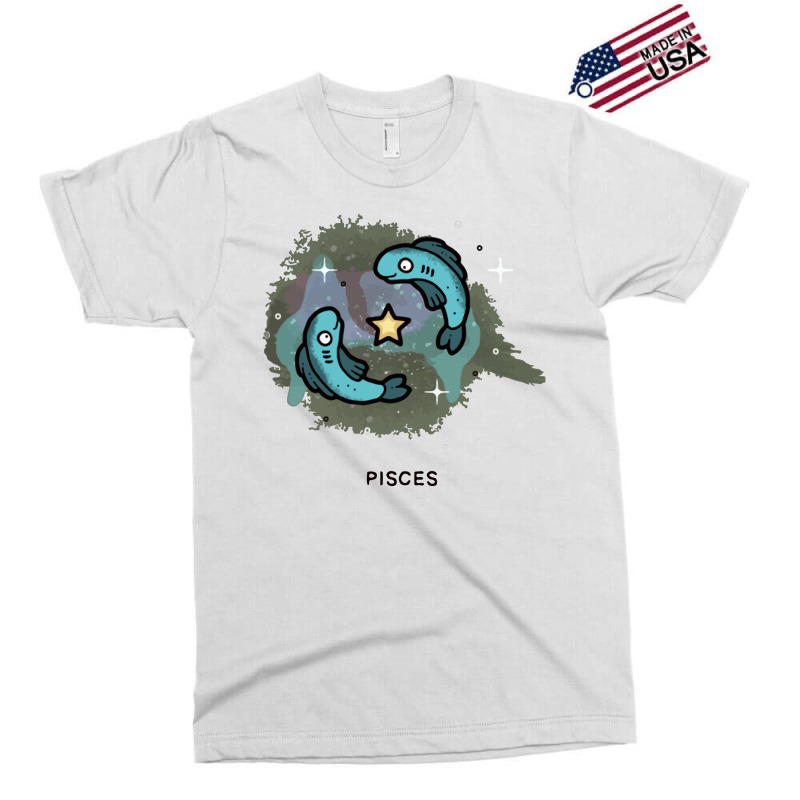 Pisces Exclusive T-shirt by MilaArt. | Artistshot