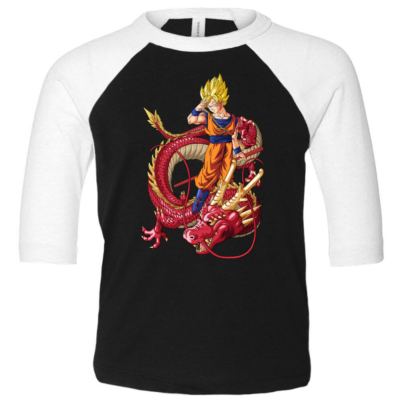 Dragon Toddler 3/4 Sleeve Tee by Cale | Artistshot