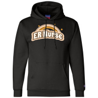 Gift Idea For Emergency Nurse Er Nurse Emergency R Champion Hoodie | Artistshot