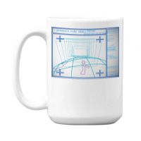 Alien (1979) Mother Muthur Descent Trajectory 15 Oz Coffee Mug | Artistshot