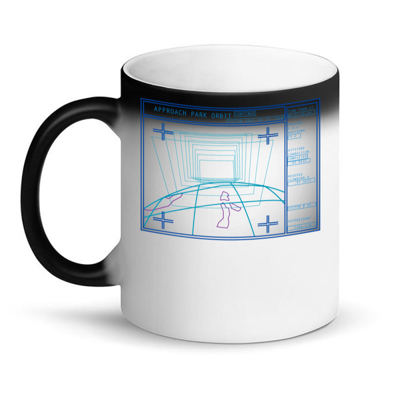 Alien (1979) Mother Muthur Descent Trajectory Magic Mug | Artistshot