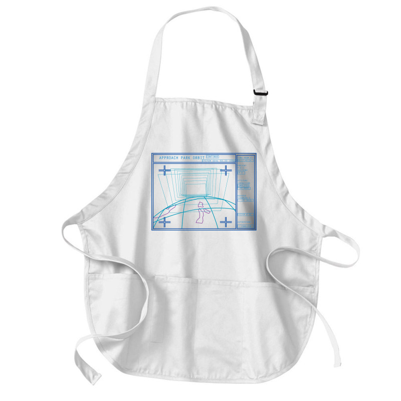 Alien (1979) Mother Muthur Descent Trajectory Medium-length Apron | Artistshot