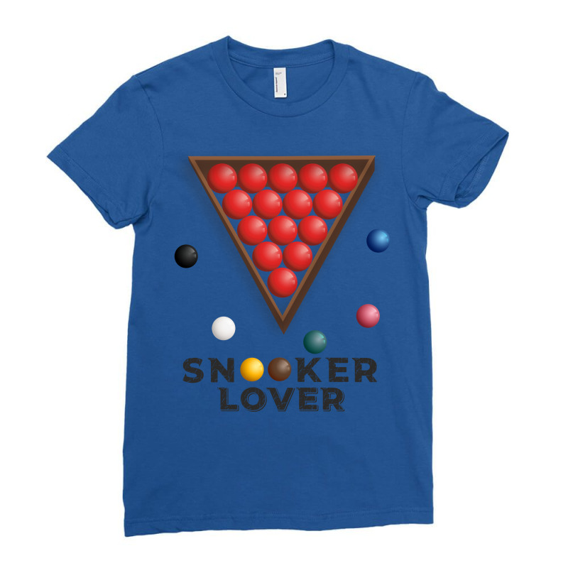 Snooker Ball Design 2 Ladies Fitted T-Shirt by ruspangustary | Artistshot