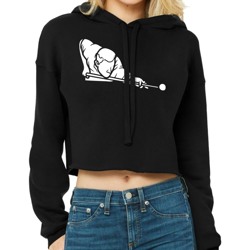 Billiards 16 Cropped Hoodie by kitikaleusx | Artistshot