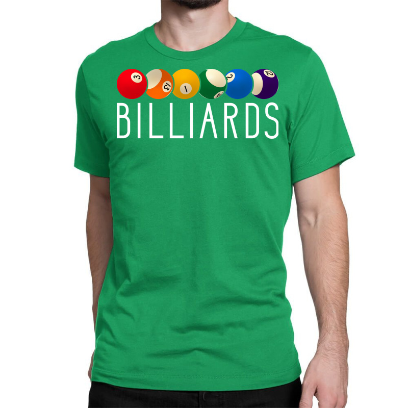 Billiards Balls Pool Player Classic T-shirt | Artistshot