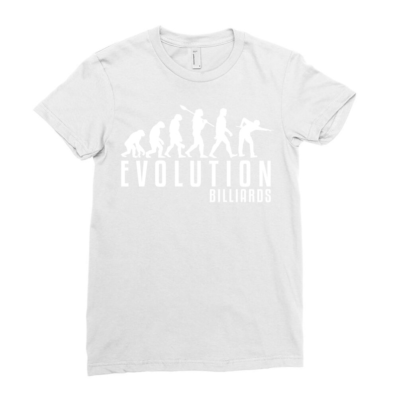 Billiards Evolution 1 Ladies Fitted T-Shirt by kitikaleusx | Artistshot