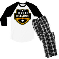 Sports Billiards 1 Men's 3/4 Sleeve Pajama Set | Artistshot