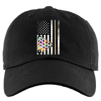 Billiards American Flag Billiard Pool Player Kids Cap | Artistshot