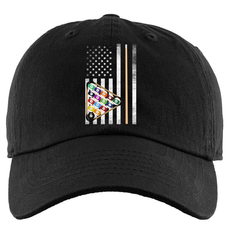 Billiards American Flag Billiard Pool Player Kids Cap | Artistshot