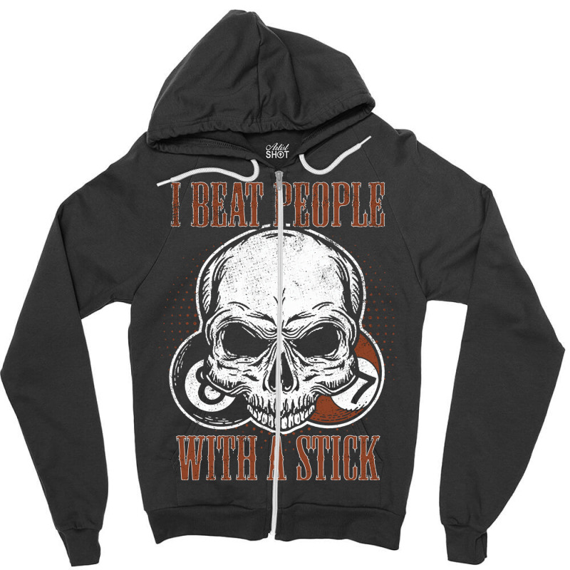 Funny Billiards Snooker Pool Zipper Hoodie | Artistshot