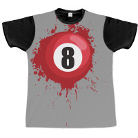 Eight Ball Billiard Design Gift Idea Graphic T-shirt | Artistshot