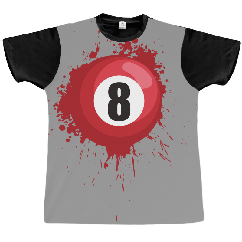 Eight Ball Billiard Design Gift Idea Graphic T-shirt | Artistshot