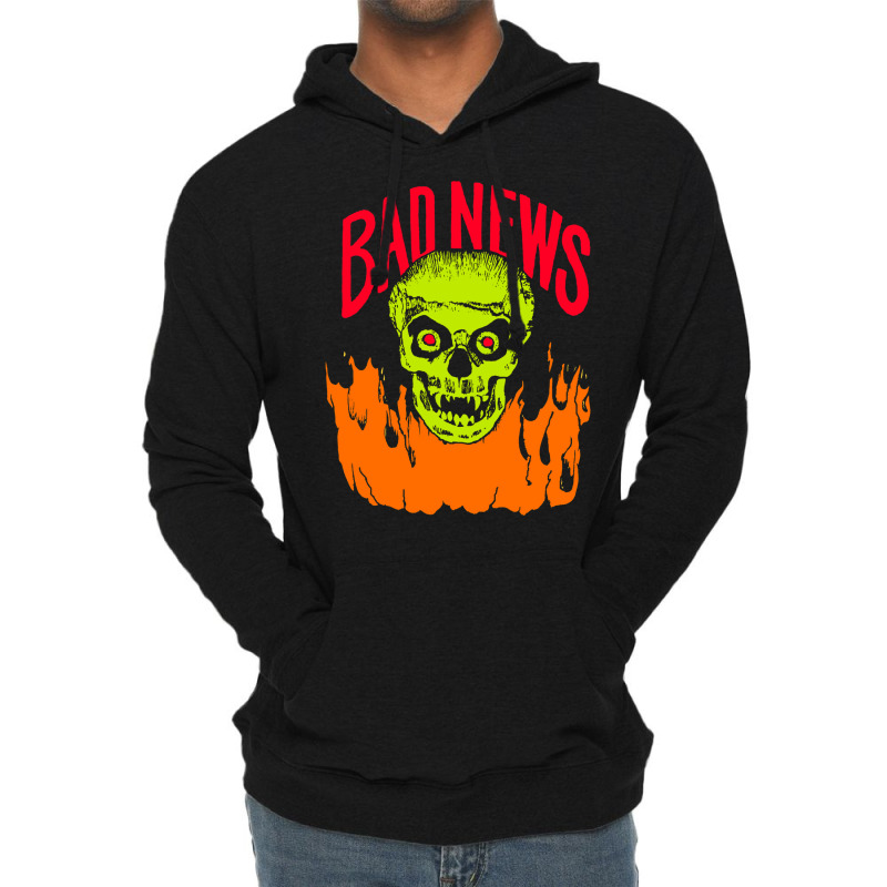 Bad News Lightweight Hoodie by jeydenlleriv | Artistshot