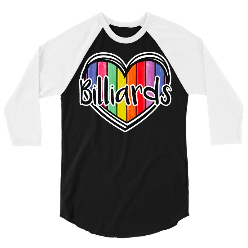 Billiards Boy Or Girl 3/4 Sleeve Shirt | Artistshot