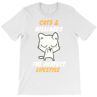 Cats Billiards Lifestyle T-shirt | Artistshot