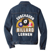 Watch Learn Billiards Men Denim Jacket | Artistshot