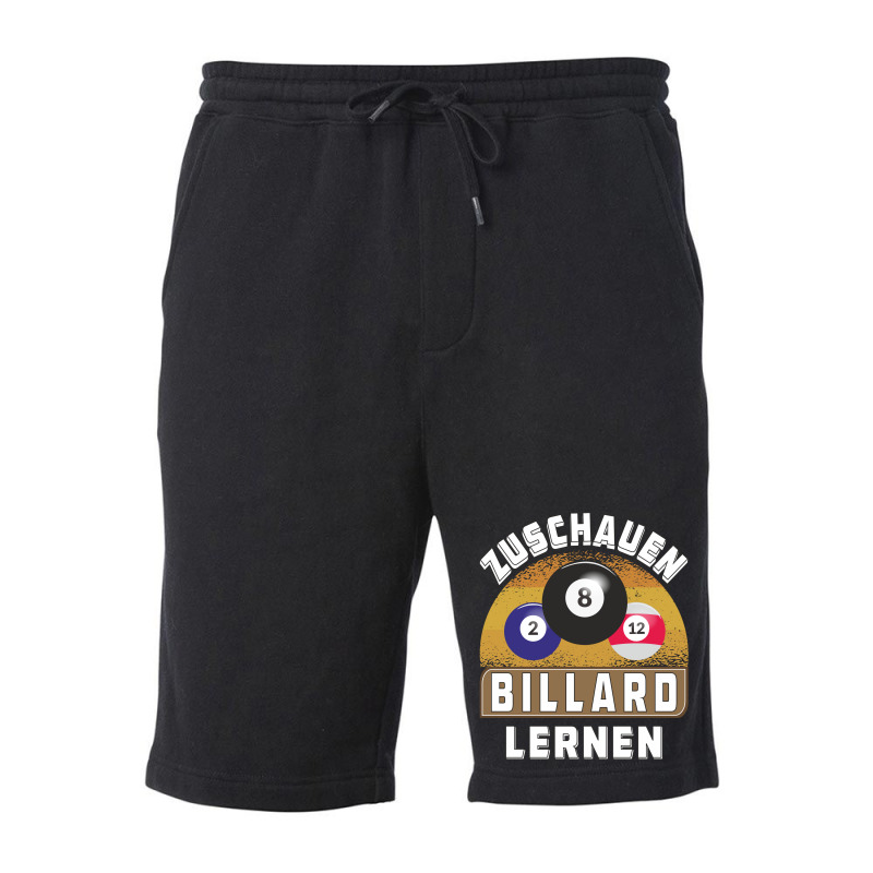 Watch Learn Billiards Fleece Short | Artistshot